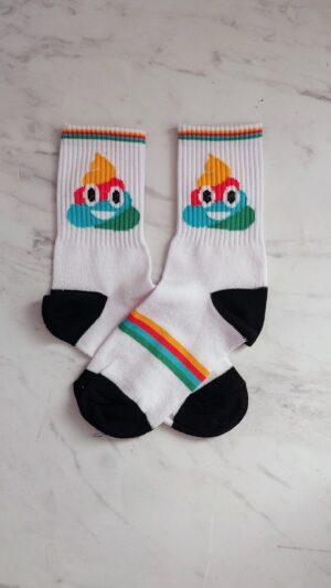Emoji caquita de colores