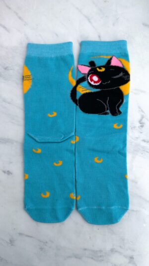 Gatita Sailor Moon Luna base Turquesa