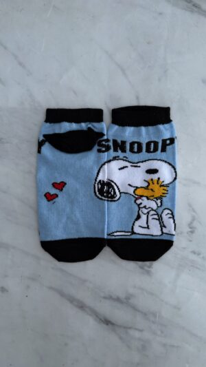 Snoopy y Woodstock Grande Soquete