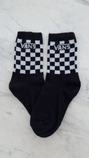 Vans Cuadraditos Negra Adulto
