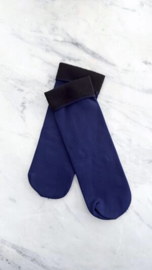 Termica Corta Lisa Azul interior Negro