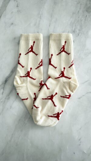 Jordan Multi Beige Logo Rojo